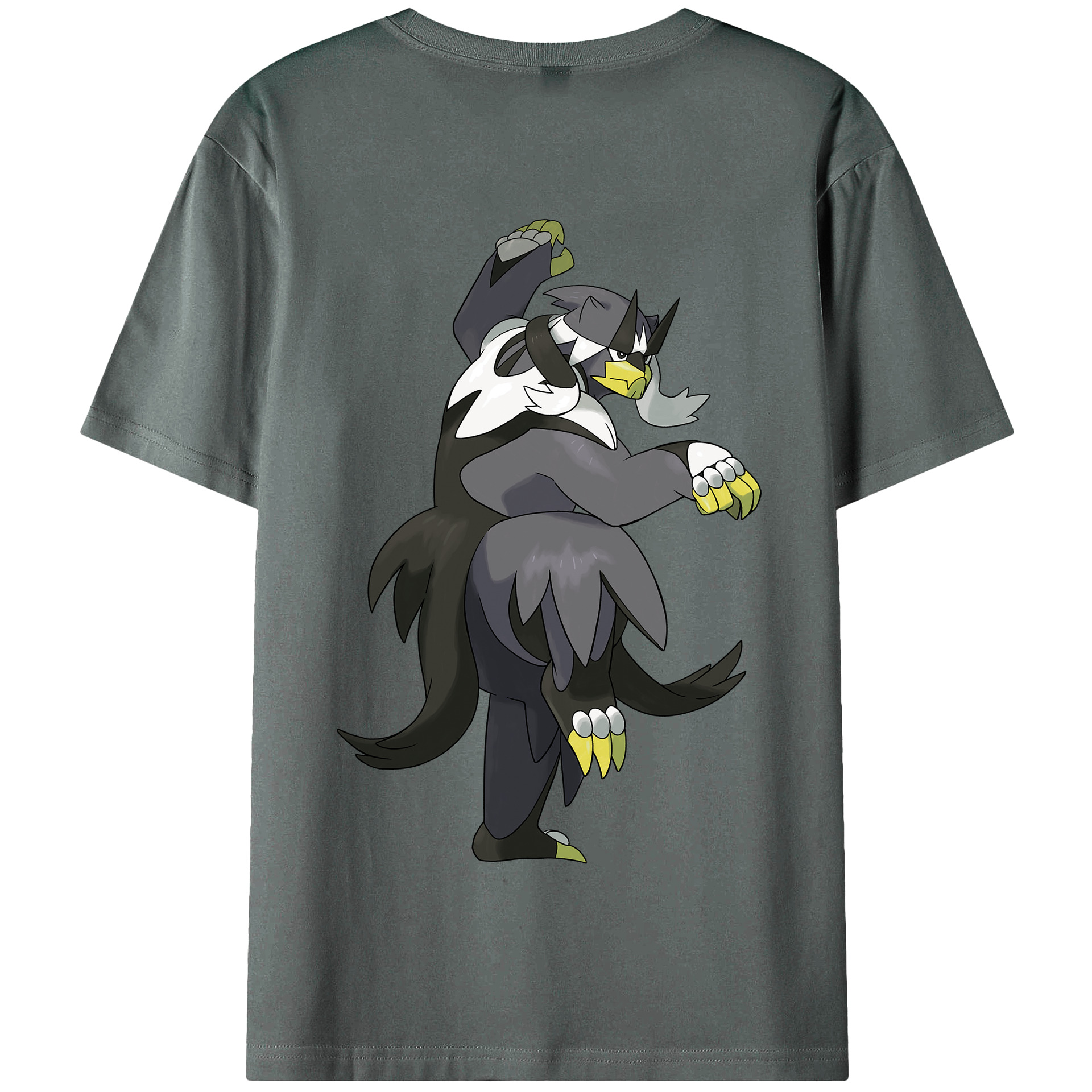 （画像用） ポケットモンスター Pokémon 綿100％半袖Tシャツ（背面プリント）